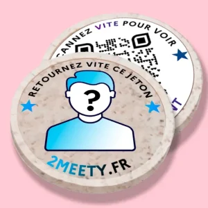 les jetons « homme», fibre de bois