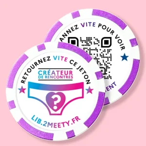 les jetons poker « coquin»