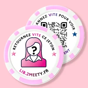 les jetons poker « femme »